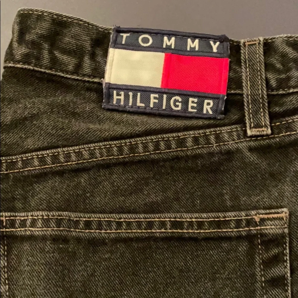 Tommy Hilfiger black vintage jeans (mlb)